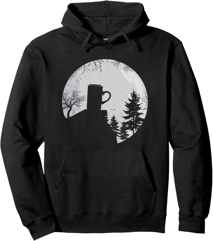 Glühwein Mond für Gluhwein Tester Glühweinstand Advent Pullover Hoodie