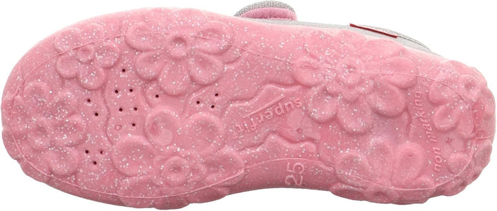 Superfit Mädchen Bonny Hausschuhe 18 EU Weit Grau 2010, 18 EU Weit Grau 2010