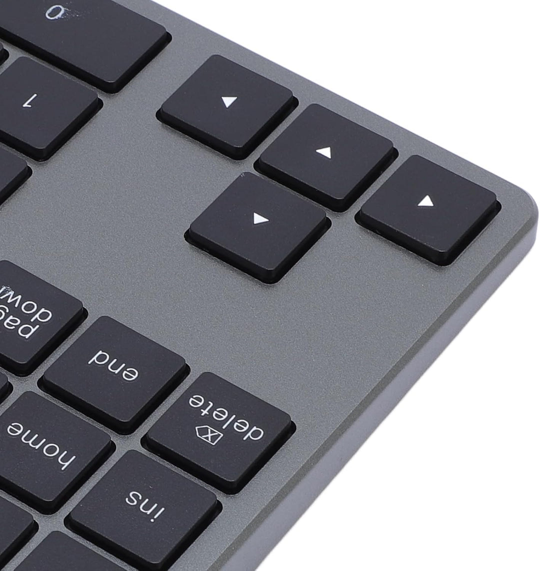 Denash Nummernblock, Kabellos, 35 Tasten, Wiederaufladbare Tastatur mit Dreifacher Geräteumschaltung