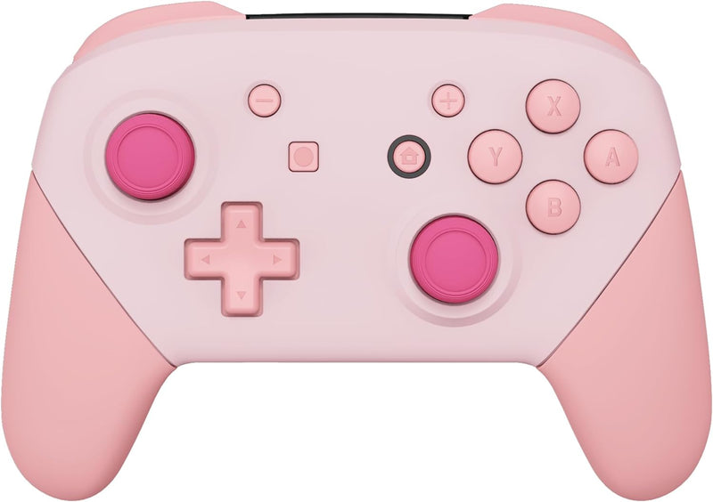 eXtremeRate Griff Hülle Set kompatibel mit Nintendo Switch Pro Controller, DIY-Ersatz Front Case/Bac