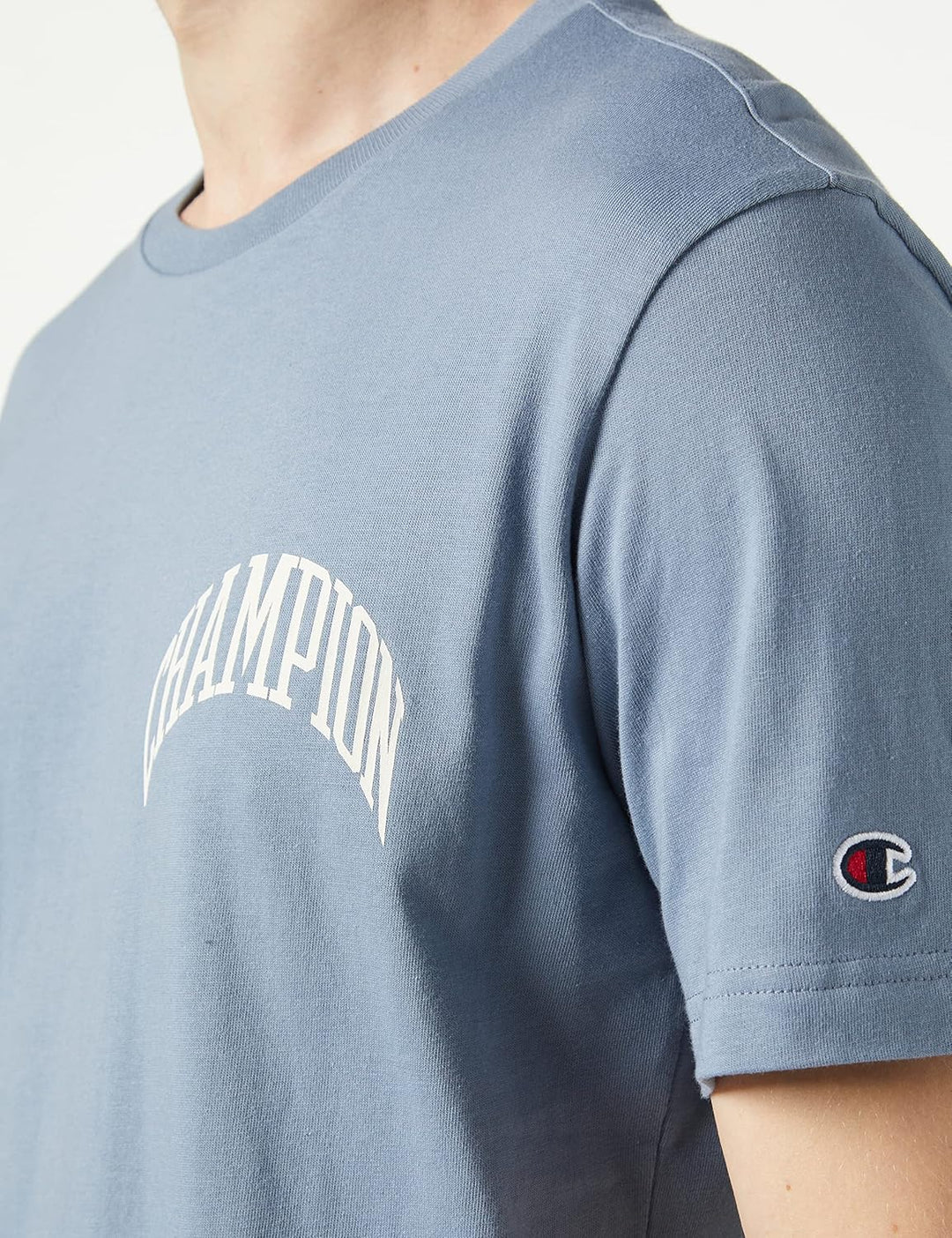 Champion Herren T-Shirt L Blau (Bur), L Blau (Bur)
