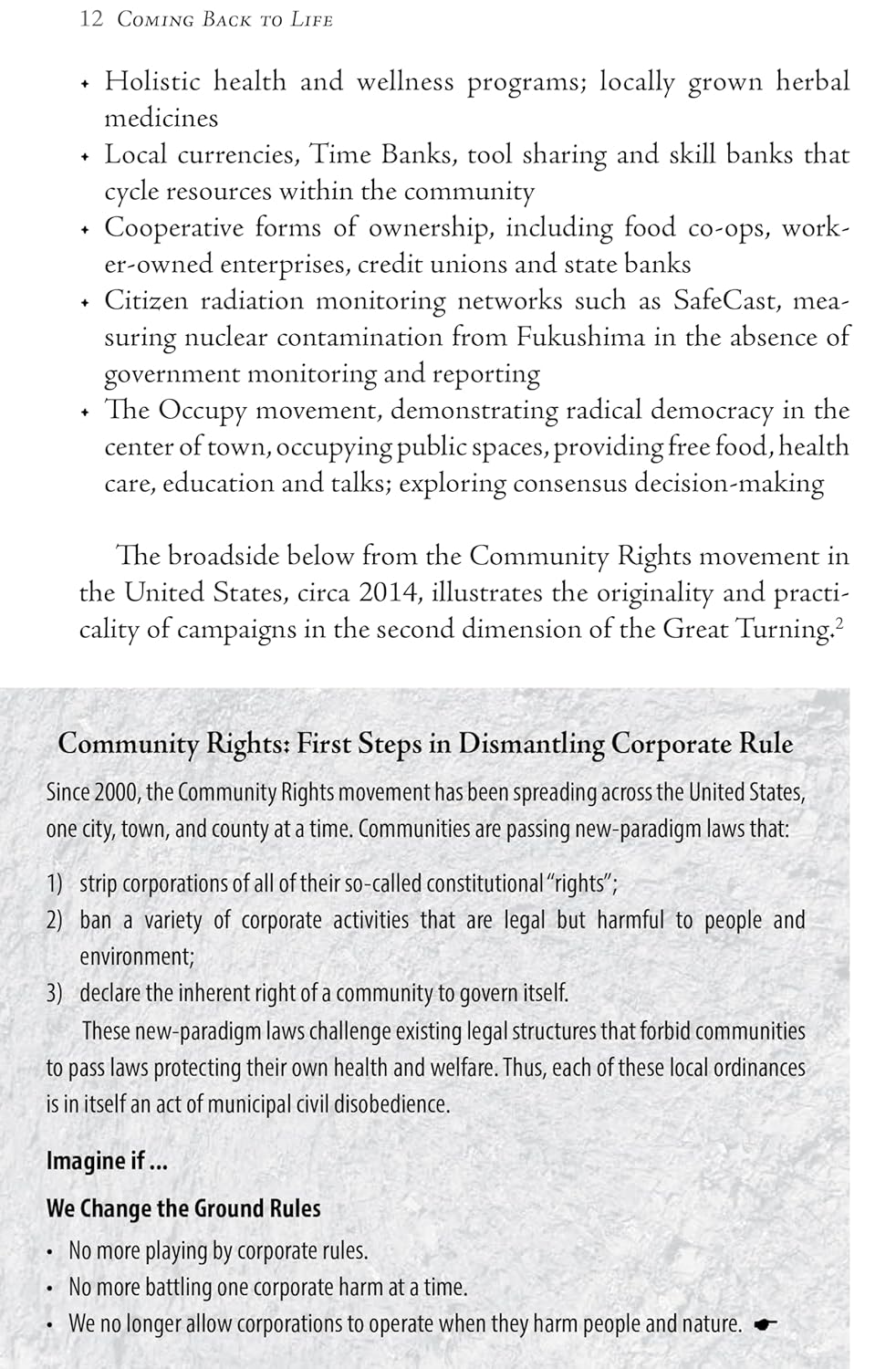 Coming Back to Life: The Updated Guide to the Work That Reconnects, Taschenbuch