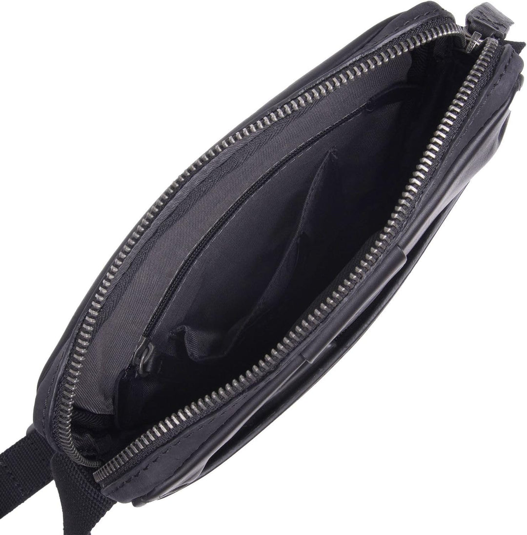 Strellson - brick lane marcus shoulderbag xsvz Schwarz 20X23X3 Farbe:schwarz / Material:polyester,le