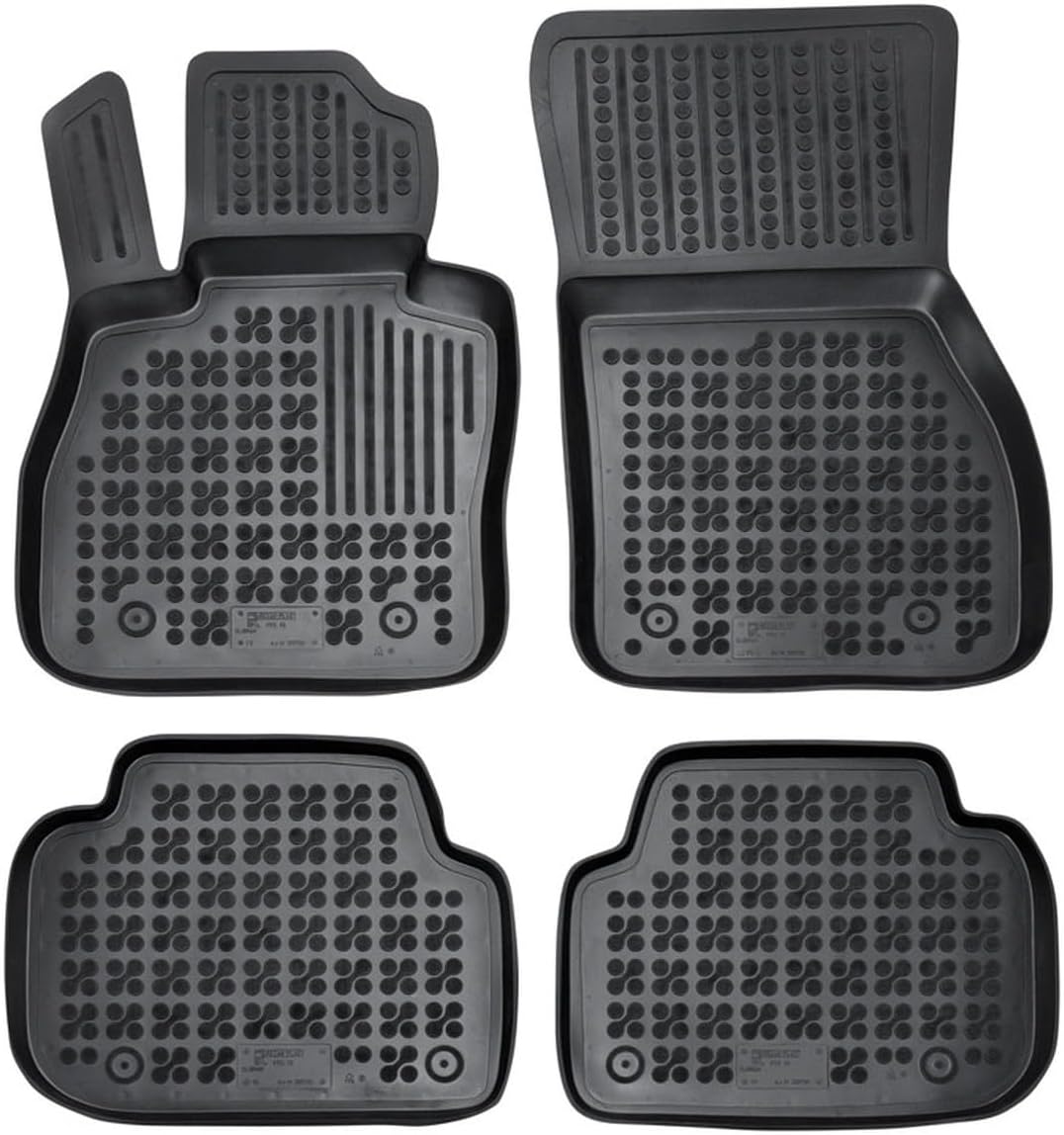 AZUGA Hohe Gummi Fussmatten mit Rand passend für Mini Clubman ab 10/2015 (F54) AZ10300364