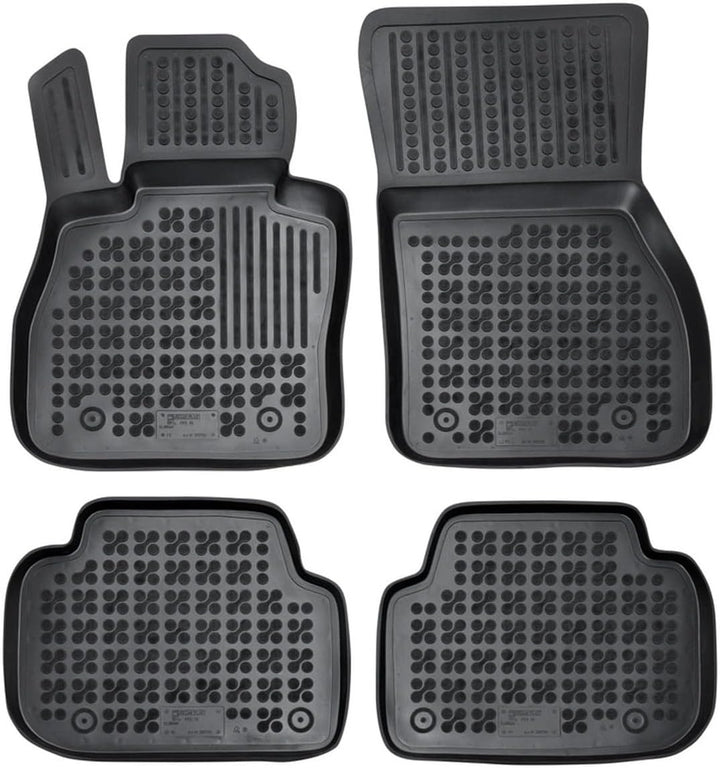 AZUGA Hohe Gummi Fussmatten mit Rand passend für Mini Clubman ab 10/2015 (F54) AZ10300364