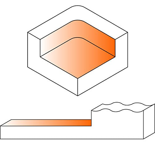 CMT ORANGE TOOLS 663.007.11 Fräser zum Backen C/Messer HW Z3 S=8x38 D=35x10.5x60 DX