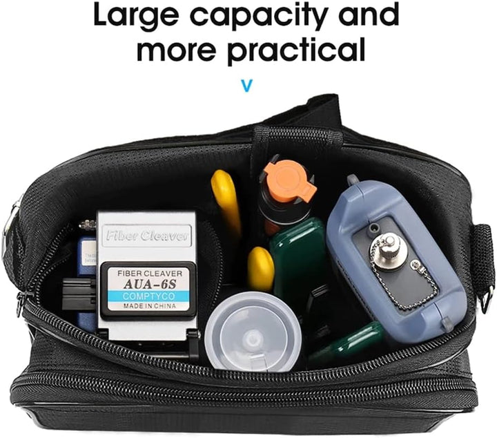 Guakiili Fabric Kit FTTH Tool kit, 70dBm~ + 10dBm Optischer Leistungszähler und 10mW optischer Versa