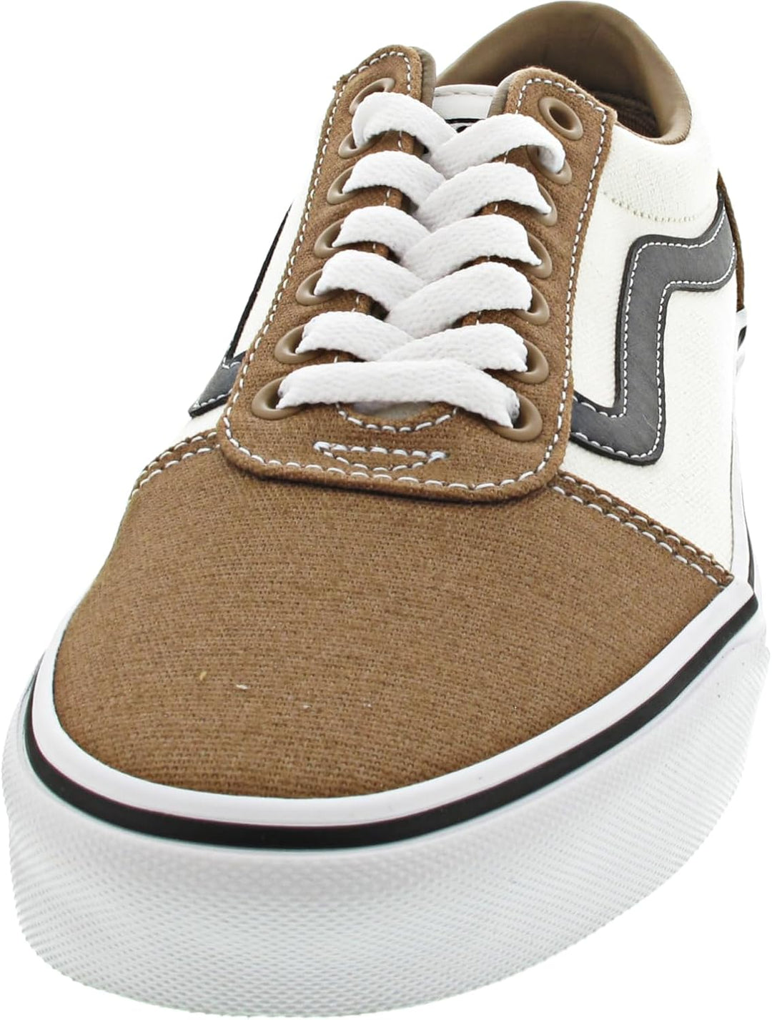 Vans Herren WardSneaker 40 EU Retro Canvas Light Brown, 40 EU Retro Canvas Light Brown