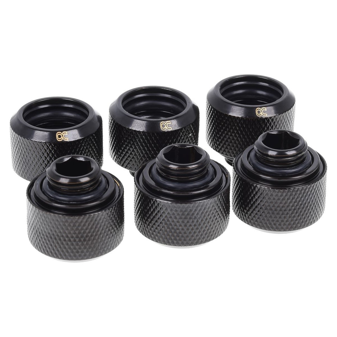 Alphacool 8748643 schwarz Zubehör von Material Kühlung – Zubehör von Material Kühlung (18 mm, 2,1 cm