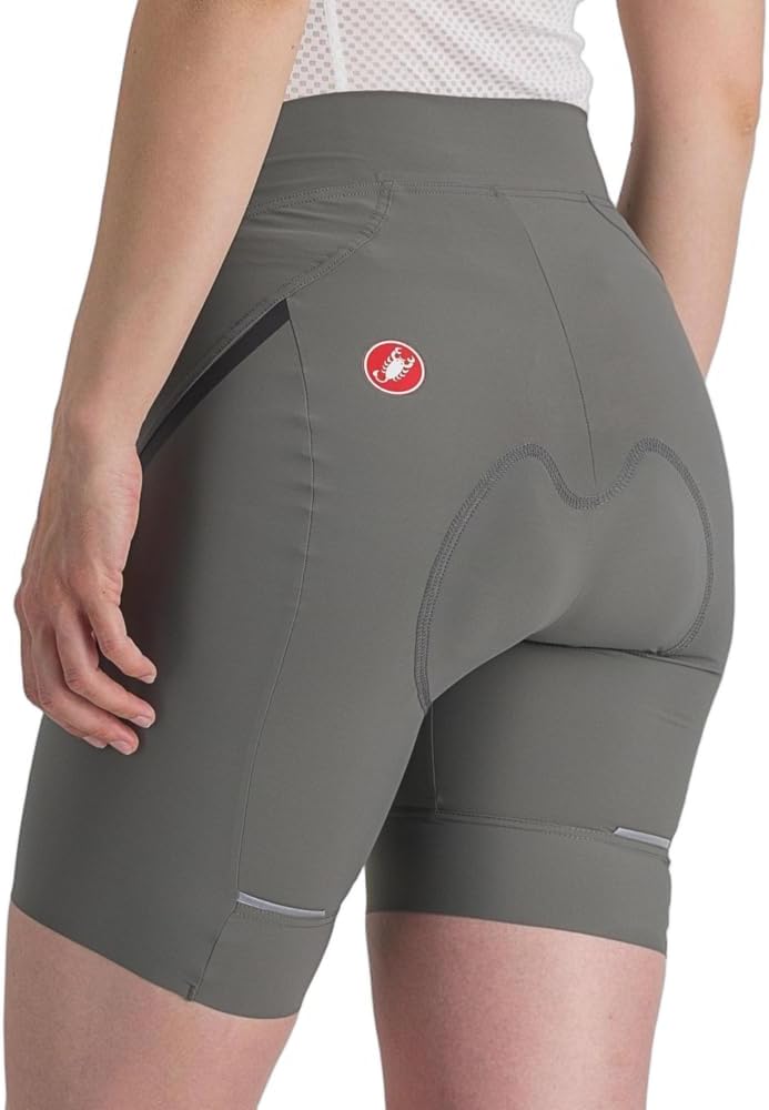 Castelli Damen Shorts Velocissima 3 Short XS Gunmetal Grau/Dunkelgrau, XS Gunmetal Grau/Dunkelgrau
