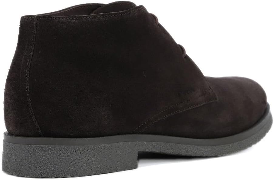 Geox UOMO CLAUDIO A Herren Derby Schnürhalbschuhe 42 EU Dk Coffee, 42 EU Dk Coffee