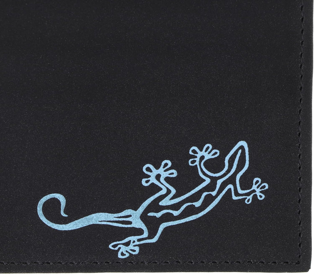 Oxmox Cryptan Querscheinbörse RFID 12 cm lizard