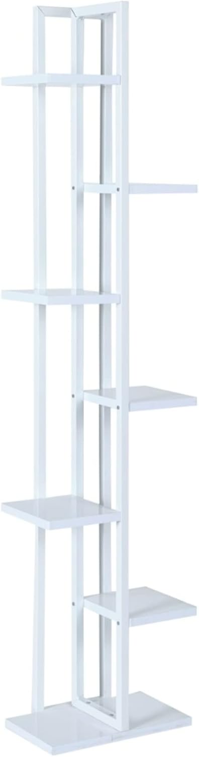 [en.casa] Blumenständer Somero 7 Ebenen Blumenregal 150 x 34 x 21 cm Pflanzenständer Indoor Pflanzen