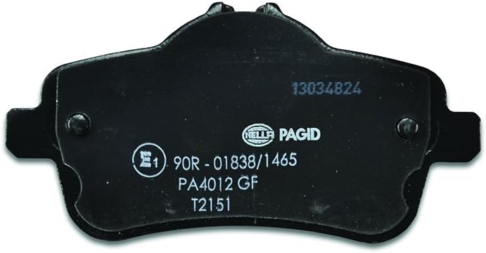 HELLA PAGID 8DB 355 019-741 Bremsbelagsatz - T2151 - Dicke/Stärke: 18.7mm - Bremssystem: TRW - für V