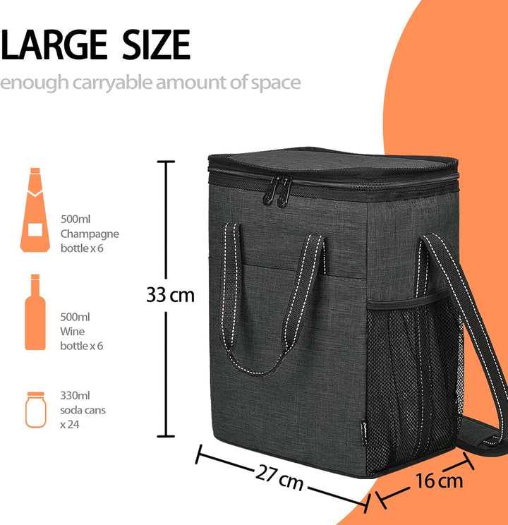 Kato Tirrinia Flaschentasche 6 Flaschen Wein Kühltasche Flasche Kühltaschen, Weintasche Kühltaschen