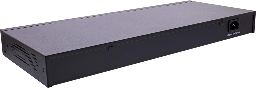 InLine® Gigabit Netzwerk Switch 24-Port, 1GBit/s, 48,26cm (19"), Metall, lüfterlos.