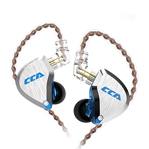 CCA C12 5BA 1DD Stereo Bass Kopfhörer In Ear Kopfhörer mit Kabel Noise Cancelling Sport Earbuds Head
