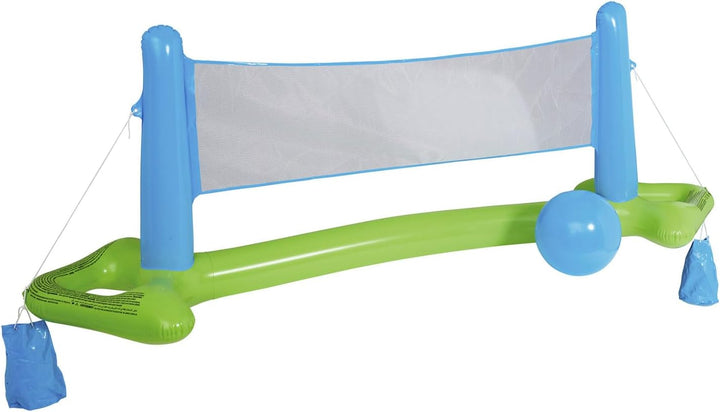 Bestway Pool-Spielzeug Set Volleyball-Netz Basketball Ringwurfspiel aufblasbar
