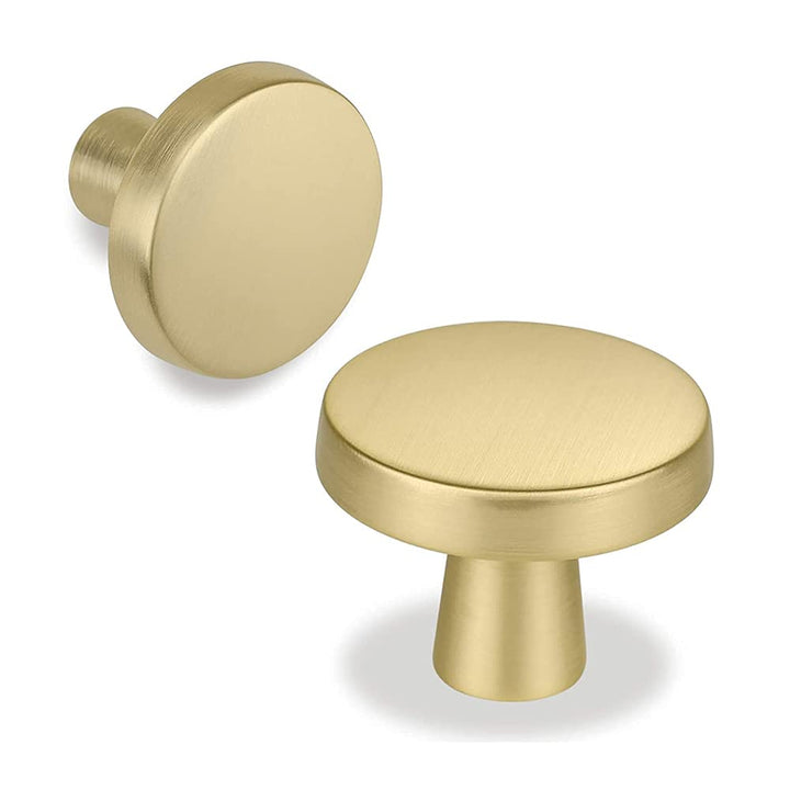 goldenwarm 15 Stück Möbelknöpfe Gold Griffe Gold Schrankknöpfe Gold Schubladenknauf Schubladenknöpfe