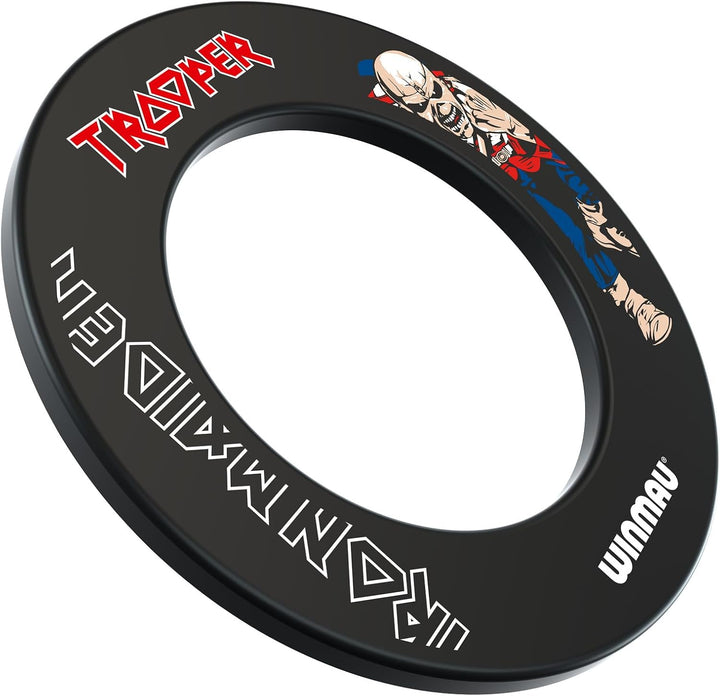 WINMAU Dartscheiben-Einfassungen Schwarz Trooper, Schwarz Trooper