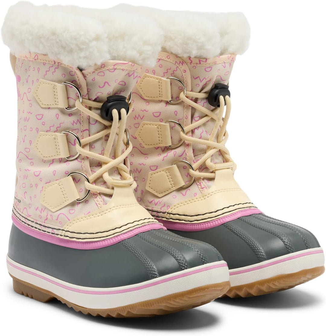 Sorel Yoot PAC Nylon Waterproof wasserdichte Winterstiefel für Kinder, Lila (Purple Dahlia x Foxglov