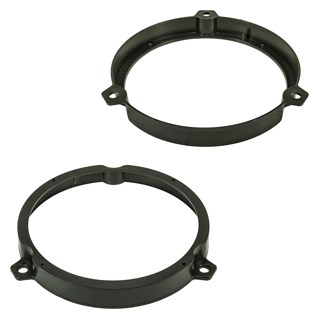 tomzz Audio 2825-003 Lautsprecherringe Adapter Halterungen kompatibel mit Kia Rio ab 2017 Fronttür T
