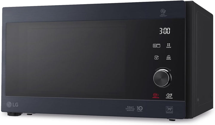 LG MH6565CPW - Mikrowelle mit Grill und digitalem Display, 25 Liter und 1000 W, LG Mikrowelle mit Sm