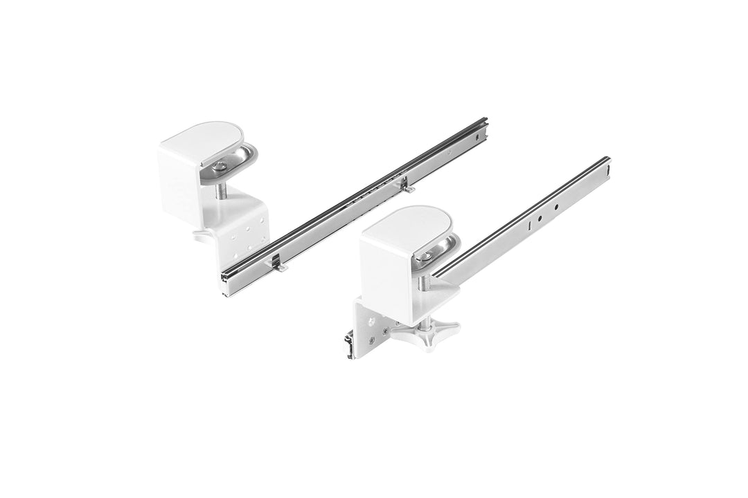 FIX&EASY Tastaturauszug klemmbar für Tastaturablage mit Verriegelung, Tischklemmen höhenverstellbar