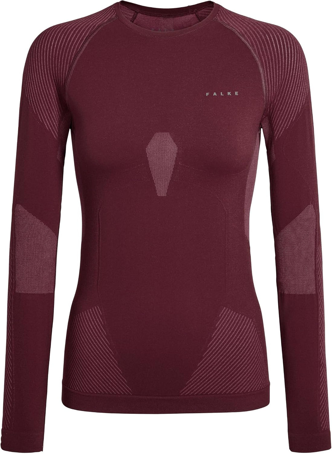 Falke Damen Warm Round Neck Funktionsshirt Langarm schnelltrocknendes atmungsaktives nachhaltiges Fu
