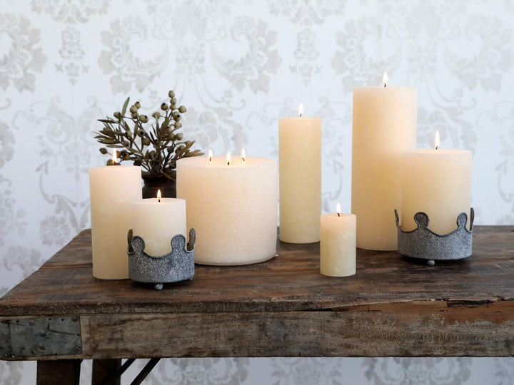 Chic Antique Macon rustikale Stumpenkerze versch.Farben und Grössen Kerze Antik NEU Altarkerzen 100%