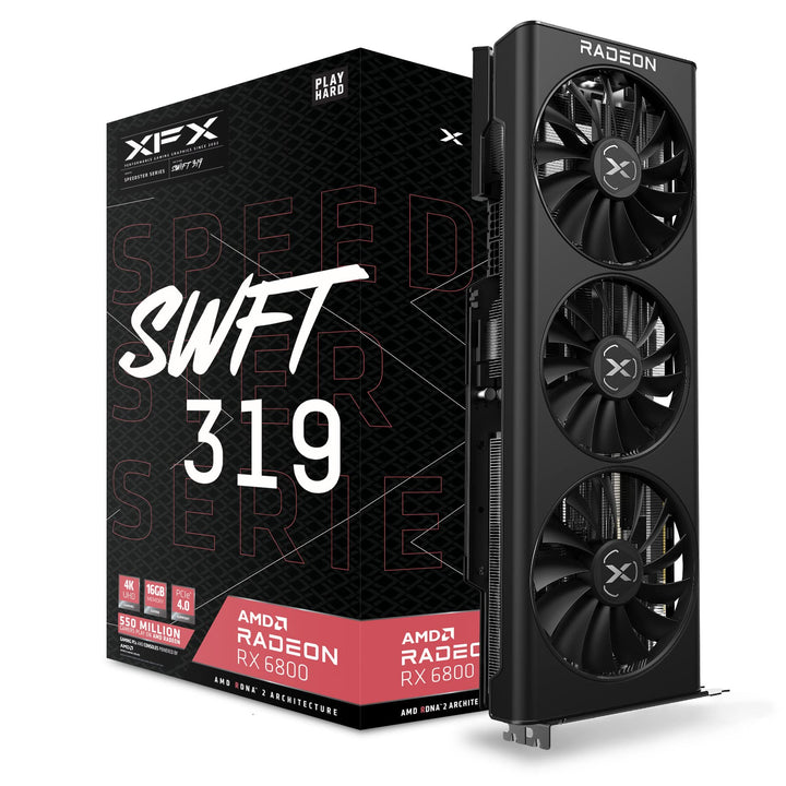 XFX Speedster SWFT 319 Rad RX6800 16GB GAM RX 6800, RX 6800