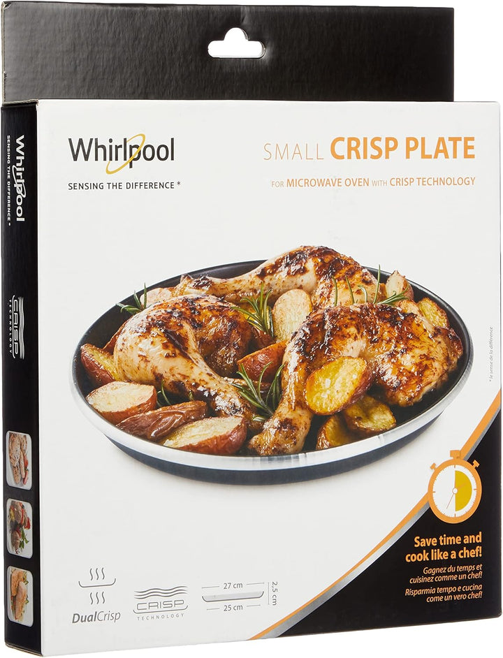Whirlpool MAX 38 SL Kombination Grill und Mikrowelle / 700 W / 13 L, Silber & AVM250 - Mikrowellenzu