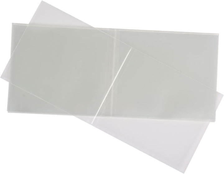 Mari-Medienverpackungen 100 Stück unzerbrechliche CD DVD Blu-ray Doppelhüllen aus glasklaren Folie 1