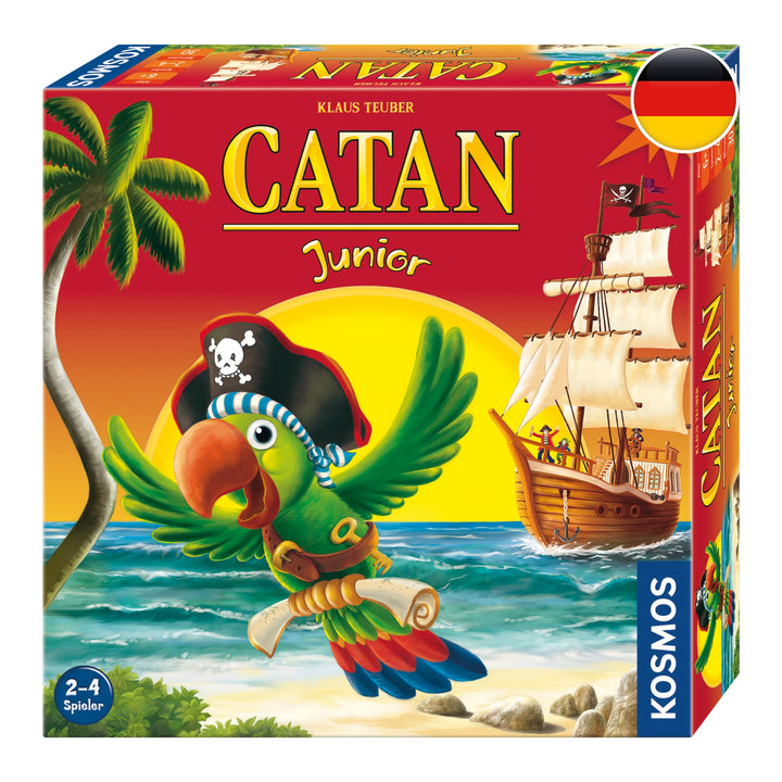 KOSMOS 697495 Catan Junior, Brettspiel für Kinder ab 6 Jahre, Kinderspiel-Variante von Siedler von C