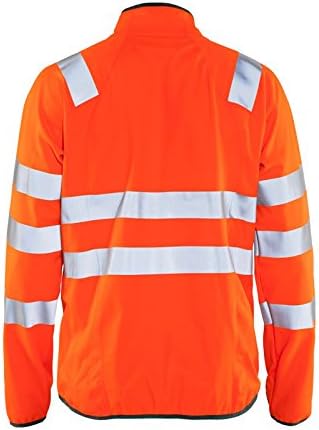 Blaklader 49062512 HIGH VIS JACKET Softshell, Orange, grootte L L Hochglanz-orange, L Hochglanz-oran