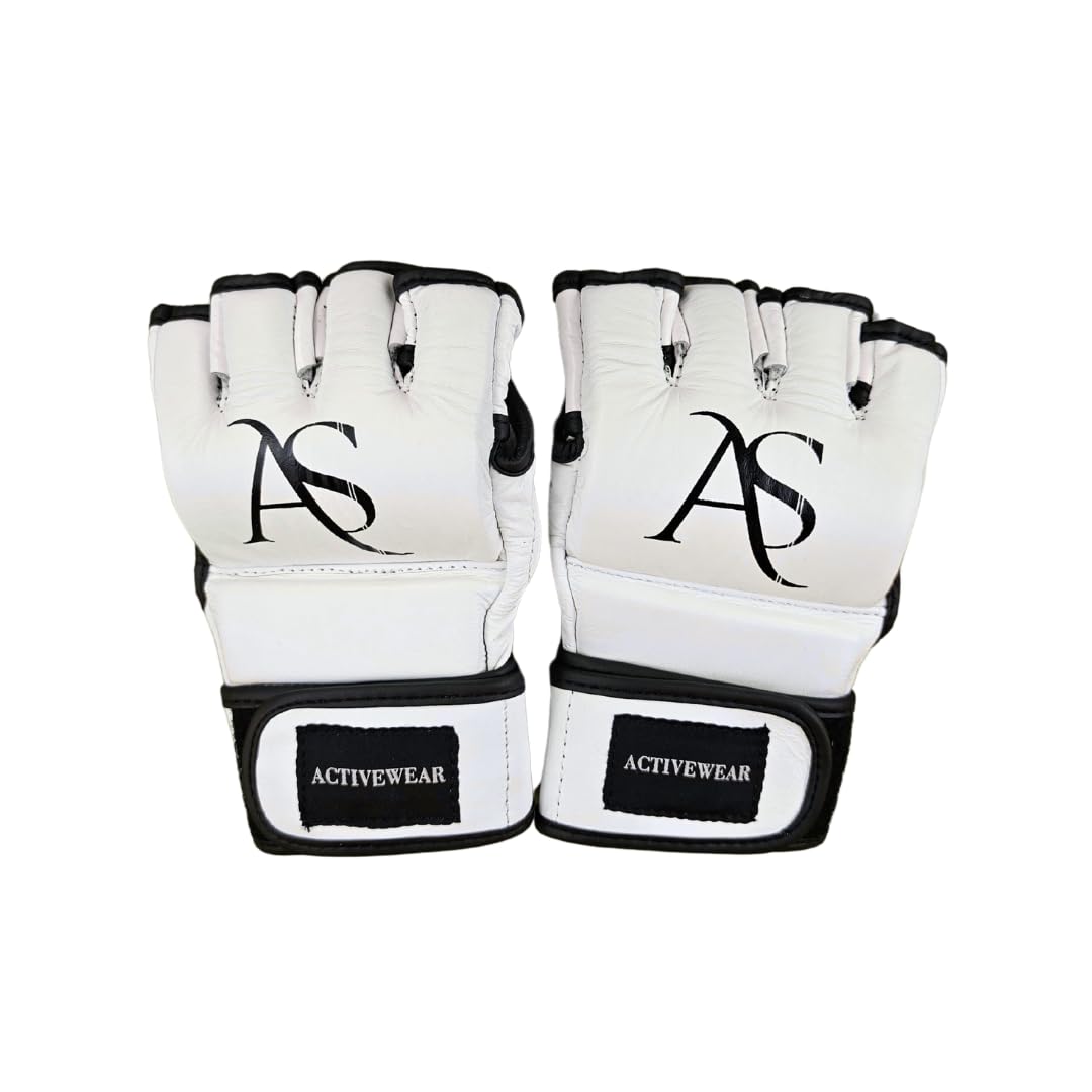 Pro Strike MMA Handschuhe – 100% Echtleder | AS Activewear | Ideal für MMA, Sparring &amp; Sandsacktrain
