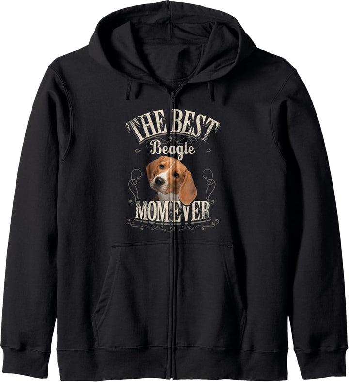 Beste Beagle Mutter Aller - Lustige Hund Geschenke Frauen Kapuzenjacke