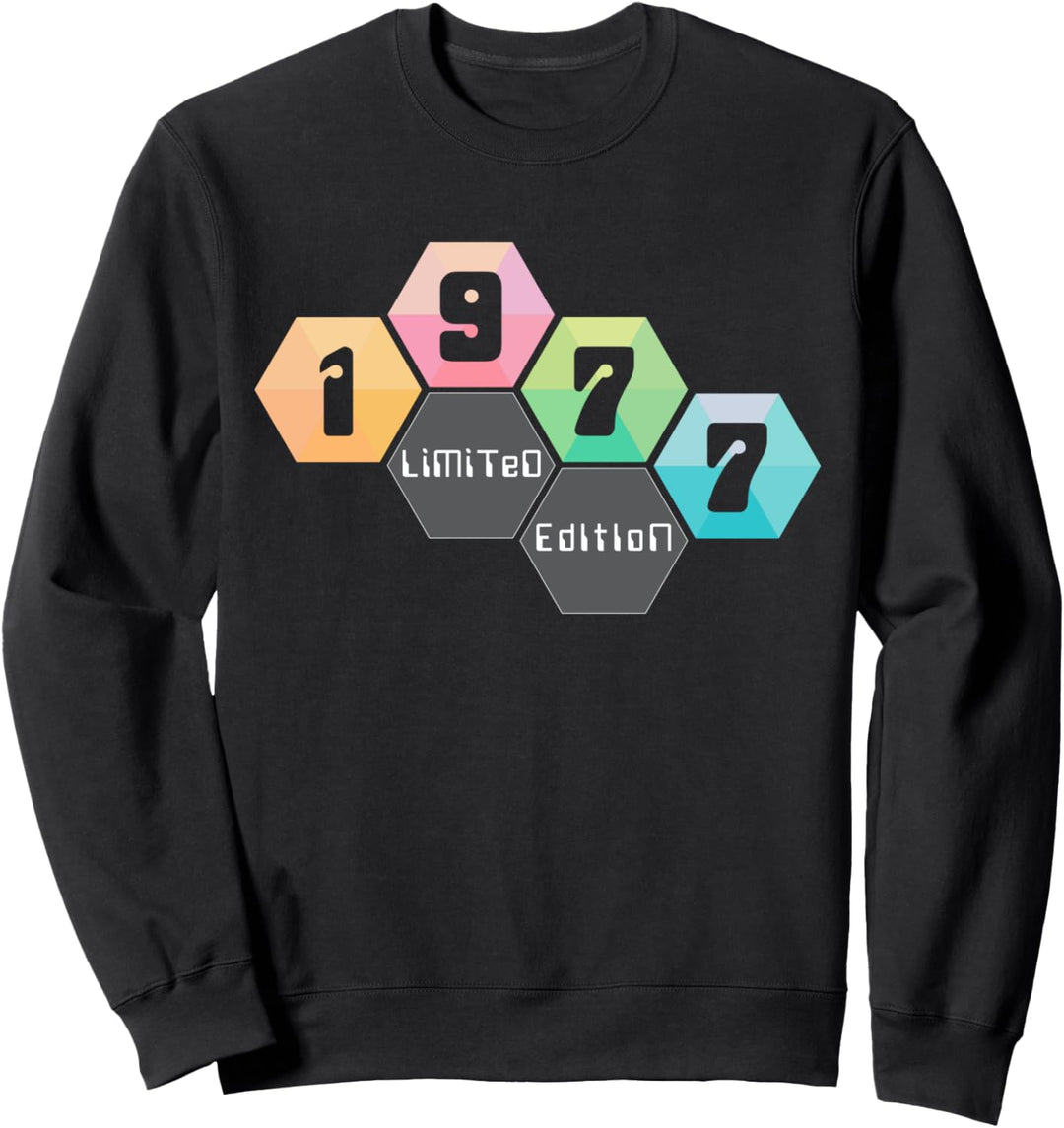 47. Geburtstag Mann Frau 47 Jahre 1977 Deko Lustig Geschenk Sweatshirt