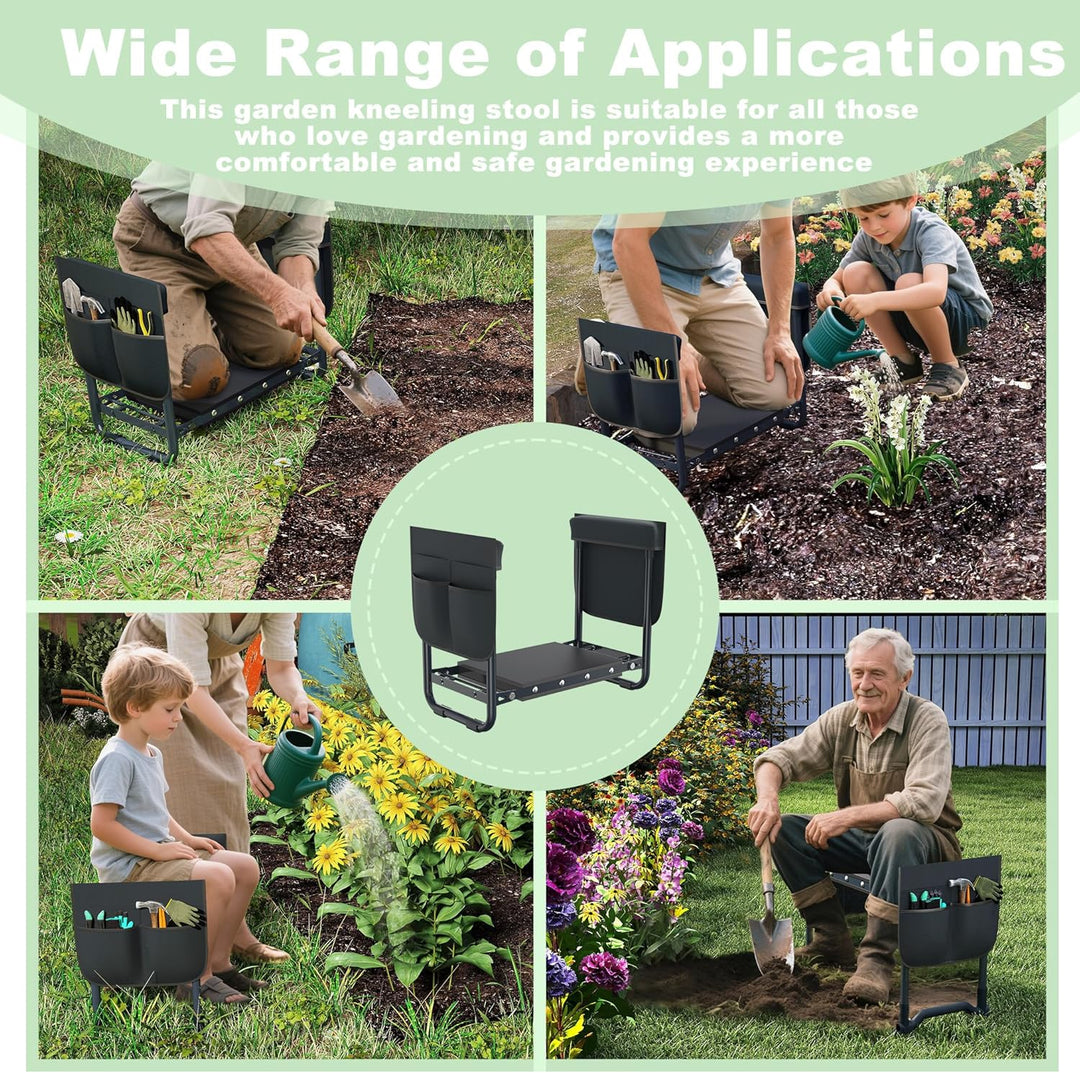 Garten Kniebank Gartenhocker für Arbeiten Gartenarbeit klappbar Arbeitshocker Sitzbank Gartenarbeit