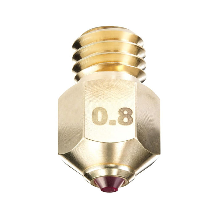MOD3DP Ruby Tip 3D-Druckerdüse, MK8-kompatibel, abriebfest, Trichterform, eine für alle Materialien