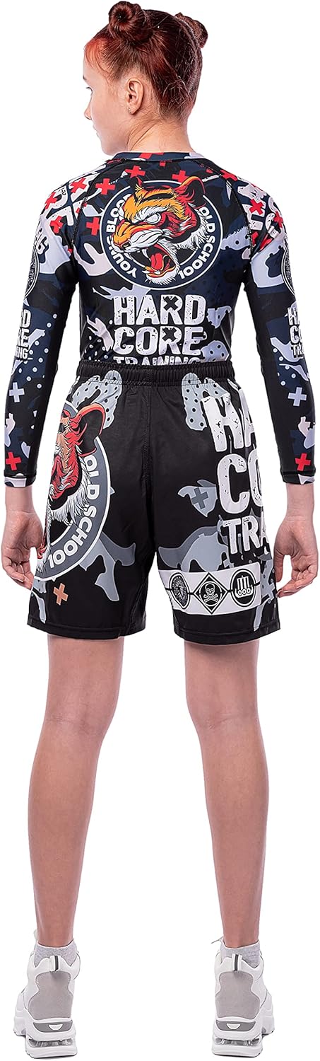 Hardcore Training Kids Boxing Shorts Kurze Hose Kinder Boxen Fitness Sportbekleidung Kinder Muay Tha