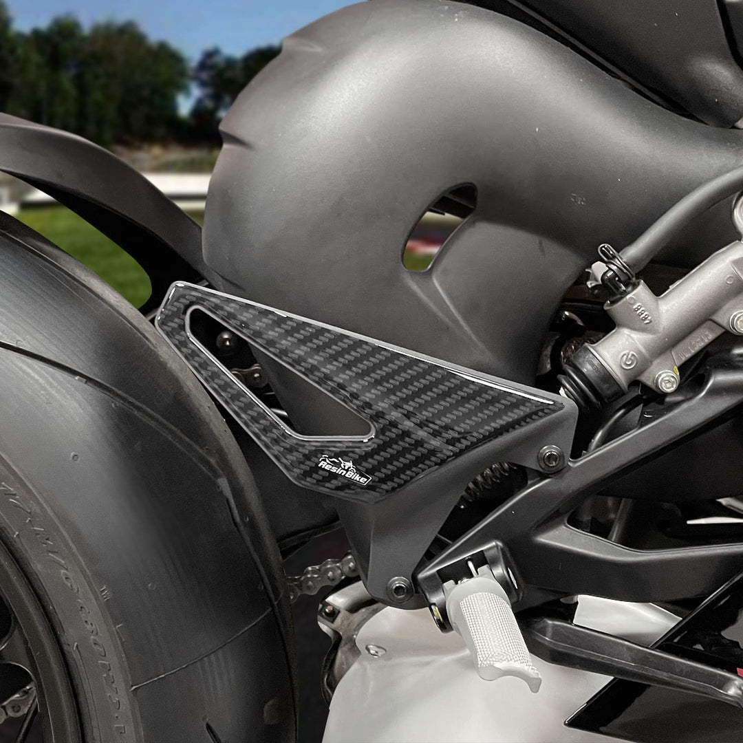 Resin Bike Aufkleber für Motorrad Kompatibel mit Ducati Panigale V4 und V4S 2018-2022. Einstiegsleis
