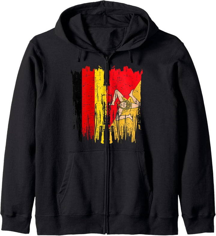 Sizilien Deutschland Sizilianer Sizilianer Kapuzenjacke