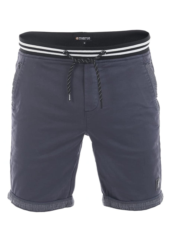 riverso Herren Shorts RIVMichel Kurze Bermuda Hose Regular Fit Sommer Sport Strand Shorts Tunnelzug