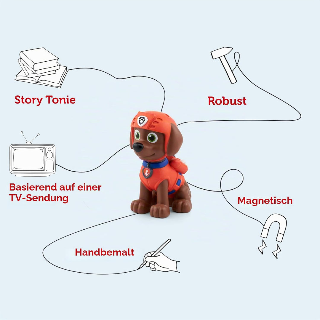 tonies Paw Patrol Zuma Audio Character - Paw Patrol Toys Hörbücher für Kinder, Zuma
