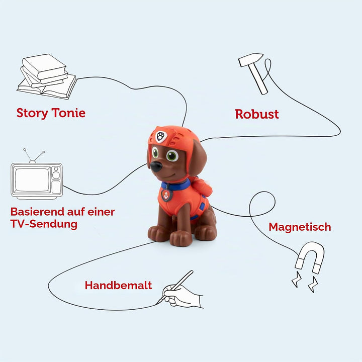 tonies Paw Patrol Zuma Audio Character - Paw Patrol Toys Hörbücher für Kinder, Zuma