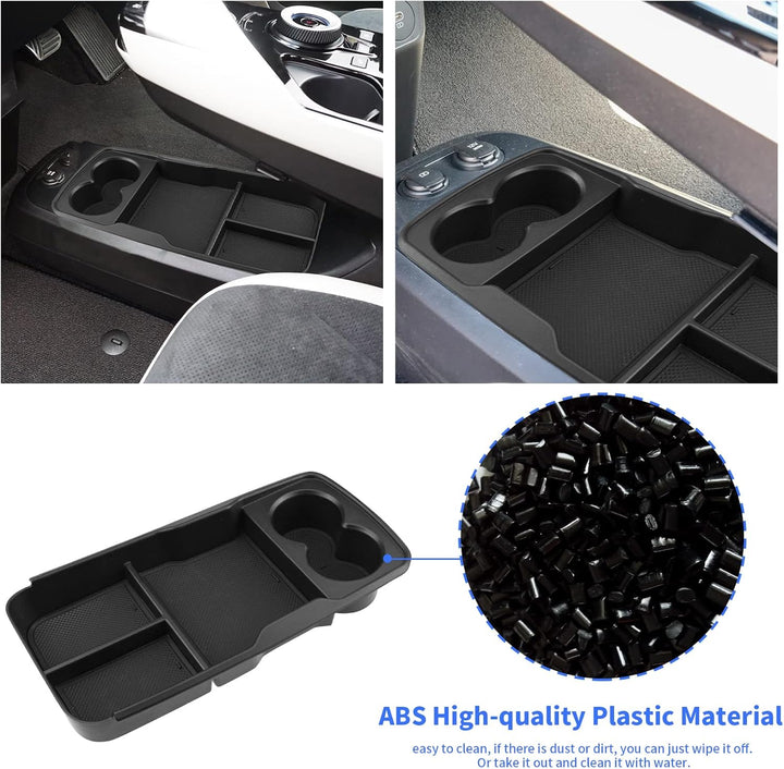 YEE PIN Aufbewahrungsbox Kompatibel mit Kia ev6 2022 2023 Mittelkonsole Organizer Tray für EV6 2023