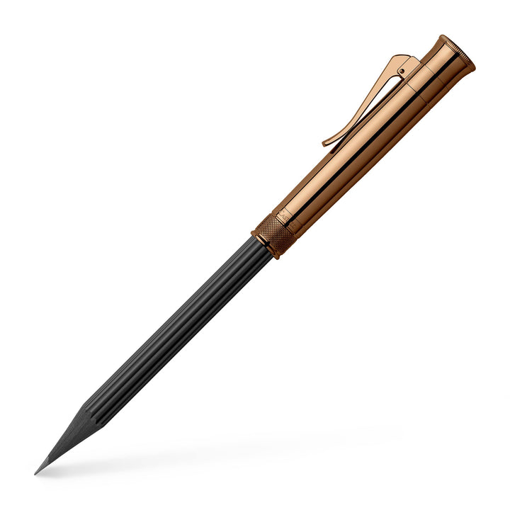 Graf von Faber Castell der Perfekte Bleistift Brown Edition, B Mine, inklusive Spitzer und Radiergum
