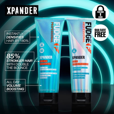 Fudge Professional Xpander Volumizing Conditioner, Salon Size Pumpflasche, 1000 ml 1.00 l (1er Pack)