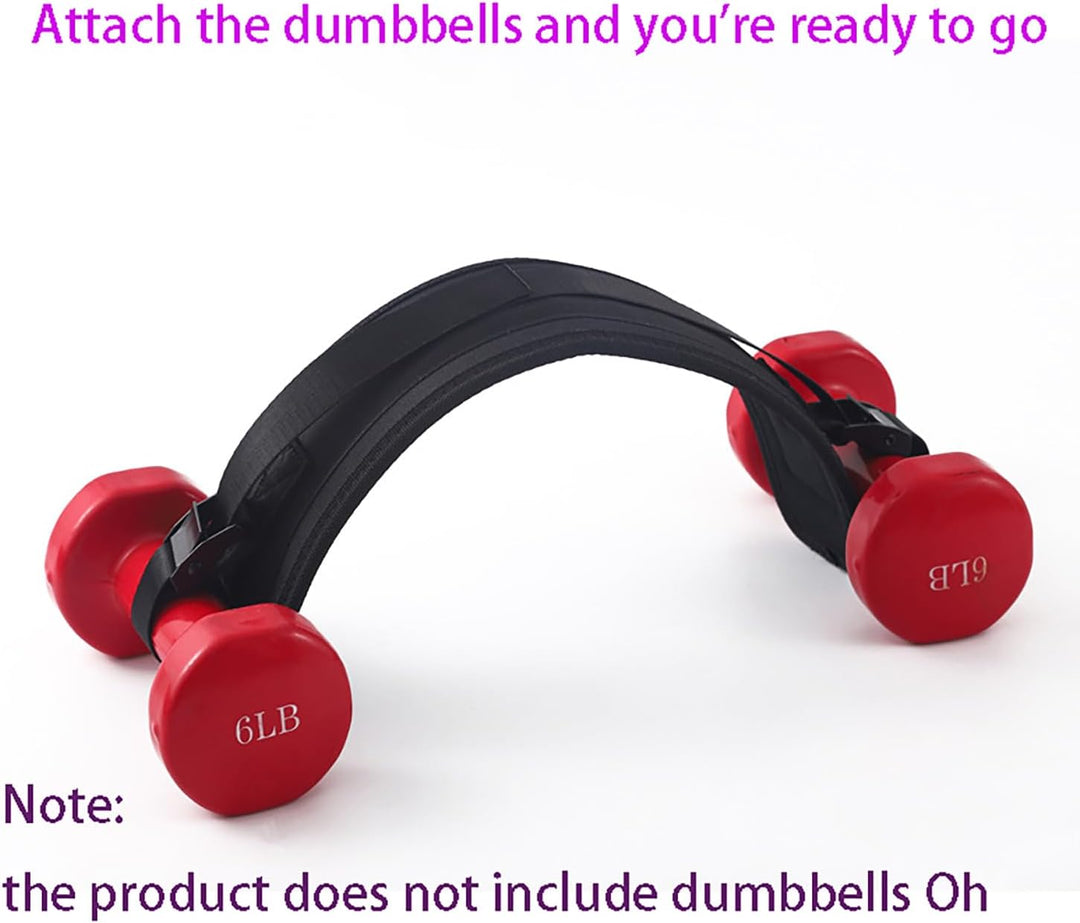 Gewichtsgürtel Po Trainer Hip Thrust Gürtel - 1 Stück, Schwarz, Pilates Belt, Bridge Training Anti R